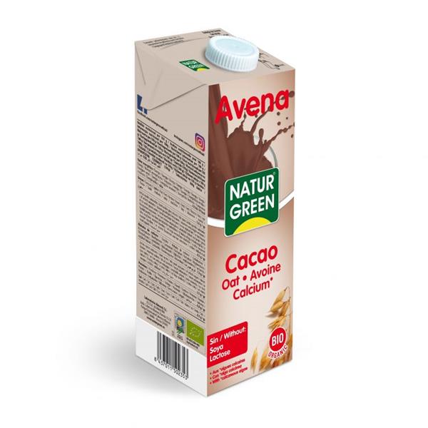 Leche Avena Cacao 1l